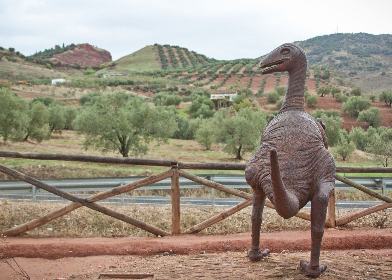 Dinosaur footprints