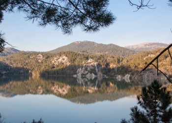 Aguascebas reservoir. Natural areas of Jaén province